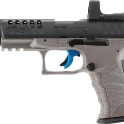 PIST WALTHER Q5 MATCH COMBO 5'' CO2 CAL 4.5MM AVEC VISEUR RDS 8