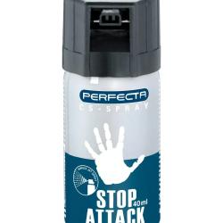 BOMBE STOP ATTACK GAZ CS 40 ML PERFECTA