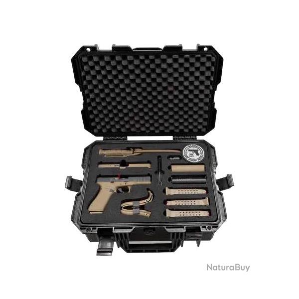 PIST GLOCK 17 GEN5 SV CAL 9 MM PAK - BLACK COYOTE DOUBLE SET - EDITION LIMITEE