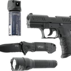 PIST WALTHER P22Q CAL 9 MM PAK - READY 2 DEFEND KIT