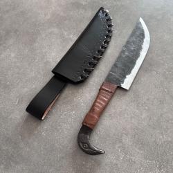 Couteau avec la t&ecirc;te d'aigle