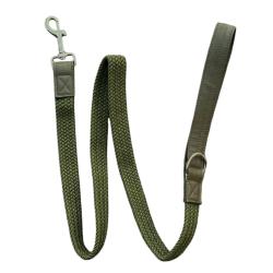 LAISSE ELASTIQUE PLATE KAKI 1.25M - 