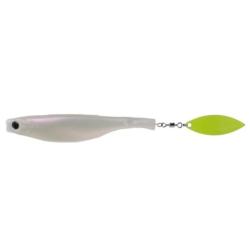 PROMO!! HYPERLASTICS DARTSPIN 7 - SOLID PEARL / CHARTREUSE