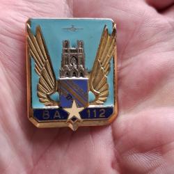 INSIGNE BASE AERIENNE 112 REIMS