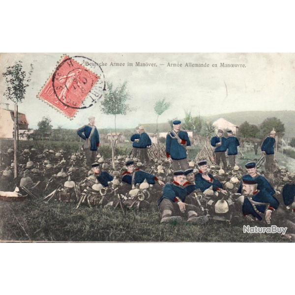 CPA -Deutsche Arm�e im Manoeuvre -Arm�e Allemande en Manoeuvre N�7300