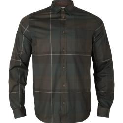 HARKILA AKSE L/S SHADOW BROWN CHECK