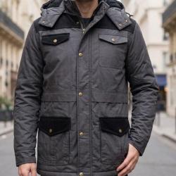 WINCHESTER JANGO1 Parka bi mati&egrave;re kaki robustesse et traitement d&eacute;perlant
