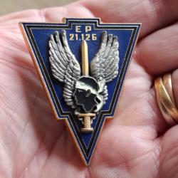 INSIGNE ESCADRON DE PROTECTION 21 / 126 SOLENZARA ( MATRICULE 141 )