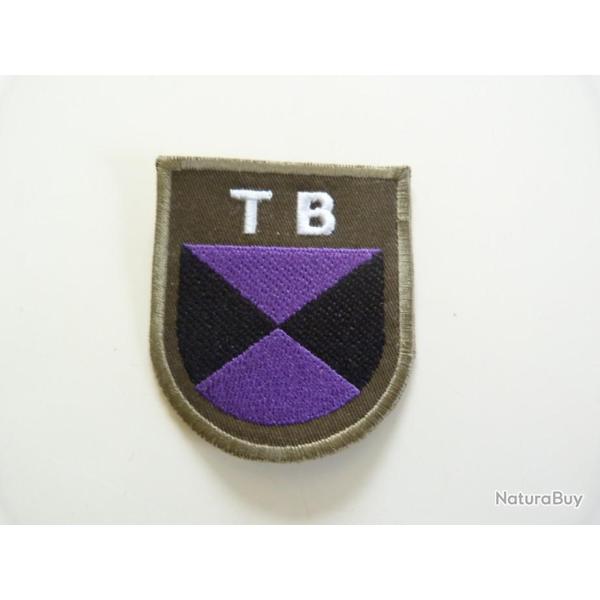 INSIGNE TISSU DES VOLONTAIRES ETRANGERS "TB" COSAQUES