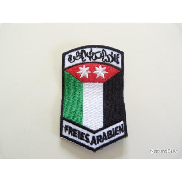 INSIGNE TISSU DES VOLONTAIRES ETRANGERS "FREIES ARABIEN"