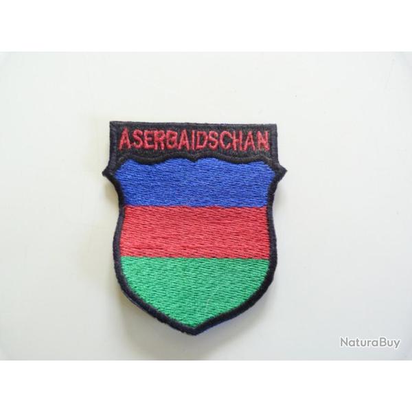 INSIGNE TISSU DES VOLONTAIRES ETRANGERS "AZERBAIDJAN"