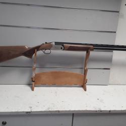 Fusil superpose Huglu LUGER cal.28/76 bois can.71cm + malette top affaire a saisir