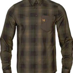 HARKILA CHEMISE AKKAN WILLOW GREEN/SHADOW BROWN