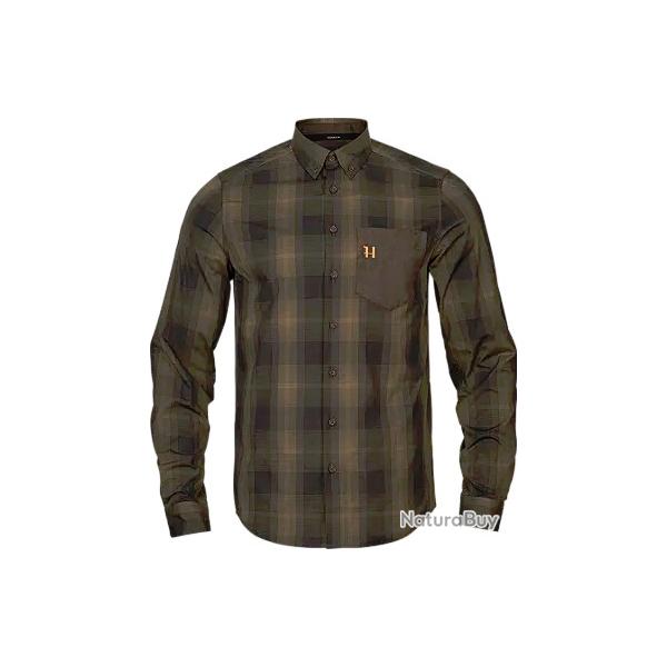 HARKILA CHEMISE AKKAN WILLOW GREEN/SHADOW BROWN