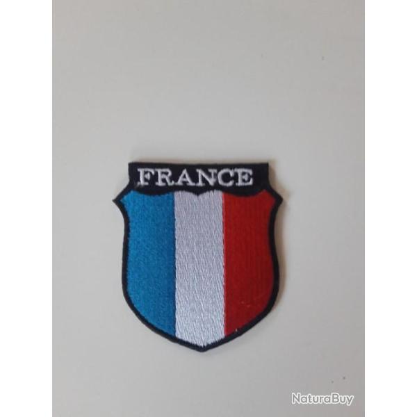 INSIGNE EN TISSU "FRANCE"MODELE DES VOLONTAIRES FRAN�AIS