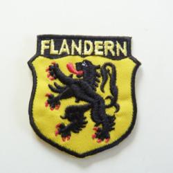 INSIGNE TISSU DES VOLONTAIRES ETRANGERS "FLANDERN"