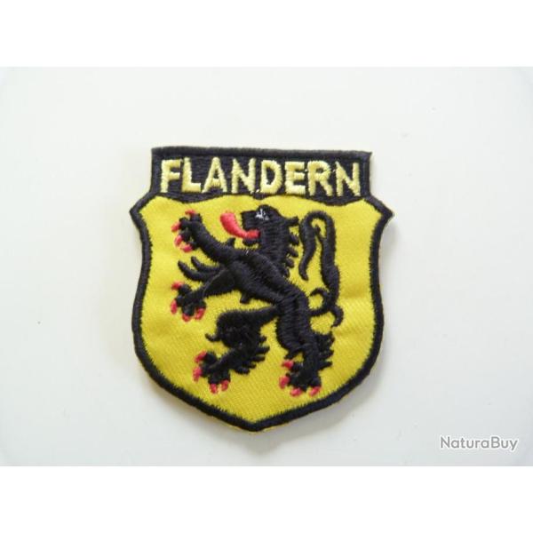 INSIGNE TISSU DES VOLONTAIRES ETRANGERS "FLANDERN"