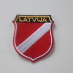 INSIGNE EN TISSU  DES VOLONTAIRES LETTONS