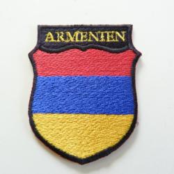INSIGNE TISSU DES VOLONTAIRES ETRANGERS "ARMENIE"