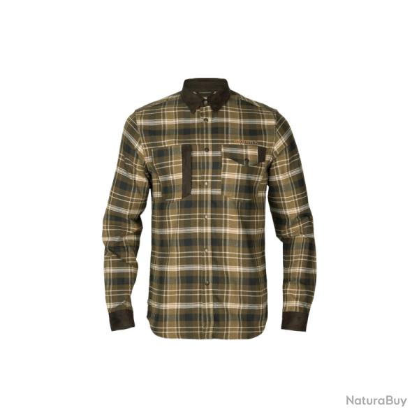 HARKILA CHEMISE AIVAK L/S SKJORTE ANTIQUE BRONZE