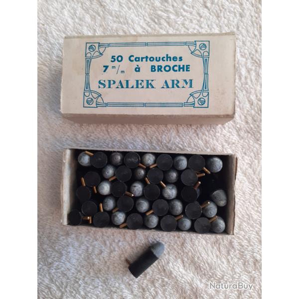 1 boite de 42 cartouches � broche 7mm