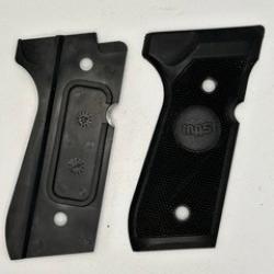 PAIRE DE PLAQUETTES ORIGINALES DE PISTOLET MAS G1 GENDARMERIE - BERETTA