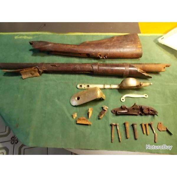 Pi�ces pour mousqueton de cavalerie