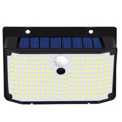 applique solaire 208 LED avec D&eacute;tecteur de Mouvement, Imperm&eacute;able et Sans Fil