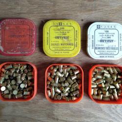 Lot de 3 boites de charges propulsives cal 6.30 pour Outivit Gevelot