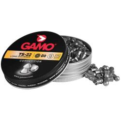 Boite de 200 Plombs TS10 t&ecirc;te pointue corps lisse cal 5,5mm