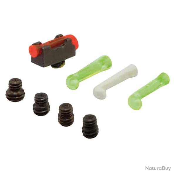 Guidon Spark III Hi-Viz � visser - fibres optiques interchangeables