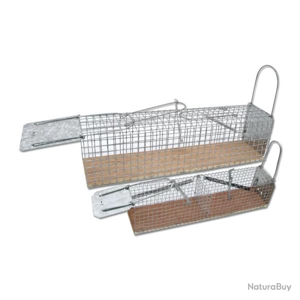 Pi�ge cage � rat 2 entr�es 235 x 80 x 100 mm