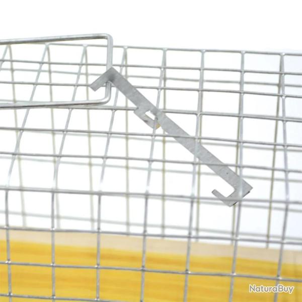 Pi�ge cage � rat 1 ent�e 235 x 80 x 100 mm