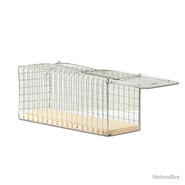 Cage pi�ge � souris 2 entr�es 12 X 5 X 5 cm