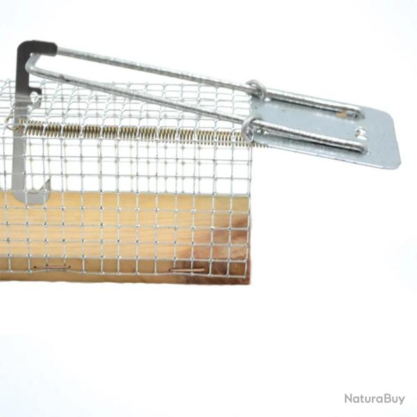 Cage pi�ge � souris 1 entr�e 12 X 5 X 5 cm
