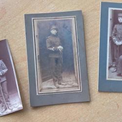 Photographies soldat Fran&ccedil;ais 30&egrave;me R&eacute;giment d'artillerie 1900