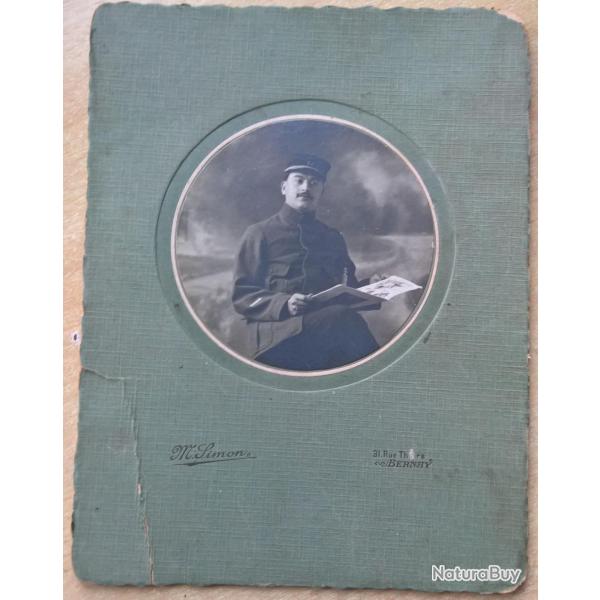 Photo, portrait d'un soldat Fran�ais WW1