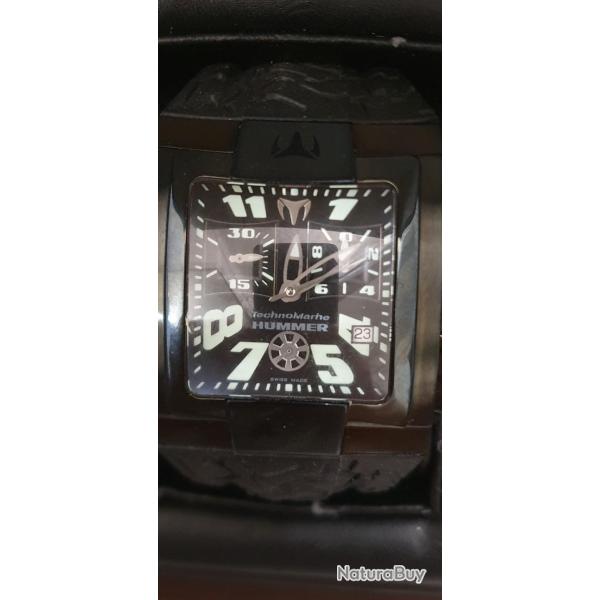 COLLECTION 2009 MONTRE HUMMER NEUVE AVEC PAPIERS EMBALLAGE D'ORIGINE �DITION LIMIT�E 999 EXEMPLAIRES