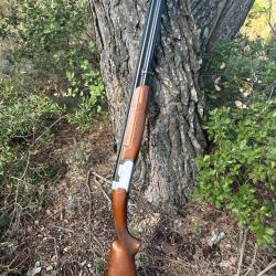 Fusil superpos&eacute; sidam France calibre 12/76 Magnum