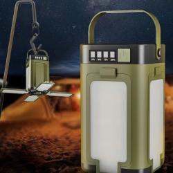 Lampe de Camping Solaire 2000 mAh depliable