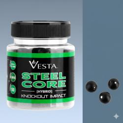 50 Billes Vesta Steel Core Calibre .50 - Noyau Acier & Polym&egrave;re - 5,90g