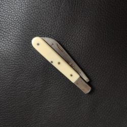 Petit couteau canif ancien PARAPLUIE A L'EPREUVE 1 lame carbone