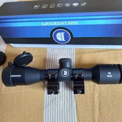 lunette discoveryopt 6 x 32 avec colliers weaver acier