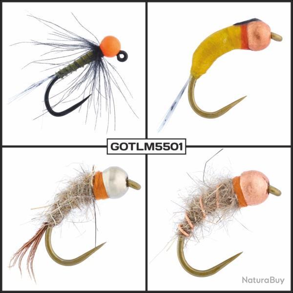 SET NYMPHE X4 EAUX FORTES / PROFONDES - EAUX TEINTES