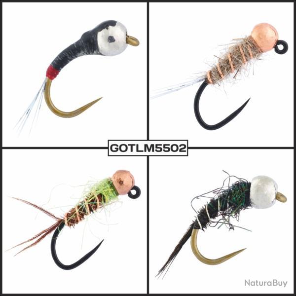 SET NYMPHE X4 PETITES RIVIERES - EAUX CLAIRES