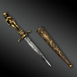 DAGUE romantique bronze - Europe - XIX&egrave;me si&egrave;cle