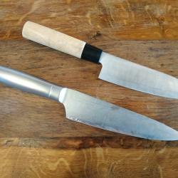 Lot couteaux &agrave; 1�