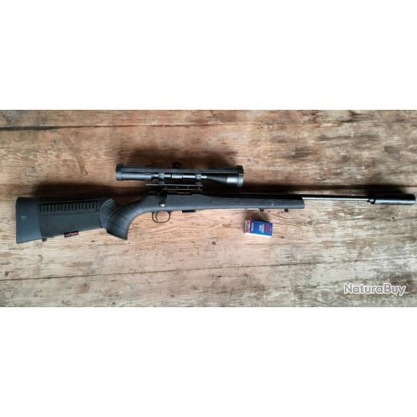 CZ 457 + lunette + silencieux