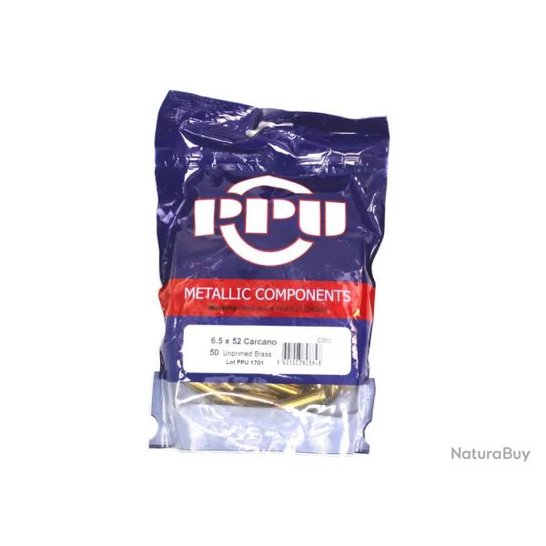 DOUILLES PPU 6.5X52 - SACHET DE 50