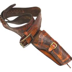 HOLSTER WESTERN - COLT ET REMINGTON - 100% CUIR